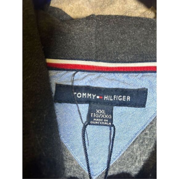 Vintage Y2K Embroidered Tommy Hilfiger Hoodie Clean - Picture 4 of 5
